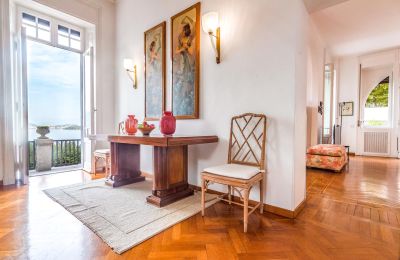 Villa historique à vendre Baveno, Piémont:  Salle de séjour