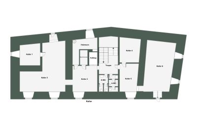 Château à vendre 32683 Barntrup, Rhénanie-du-Nord-Westphalie, Grundriss - KG