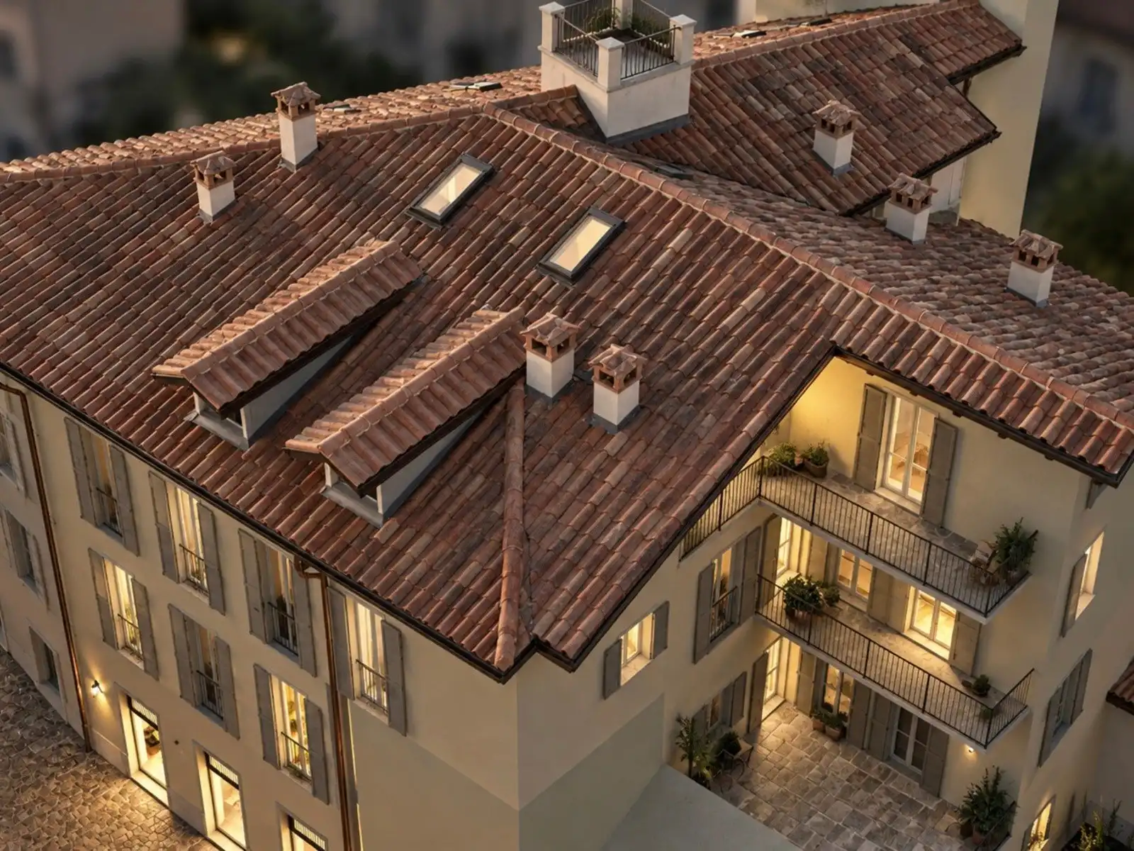 Photos Appartement au dernier étage avec terrasse et classe énergétique A1 dans un palazzo