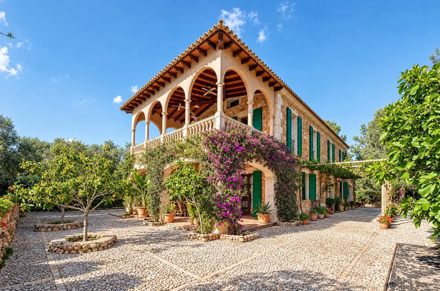 Photos Propriété rurale près de Porreres avec maison principale, maison d’amis et cave à vin
