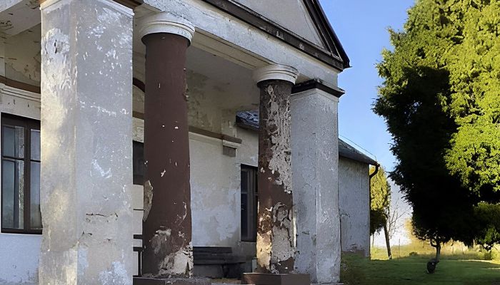 Manoir du début du XXe siècle à Mzurów, Pologne