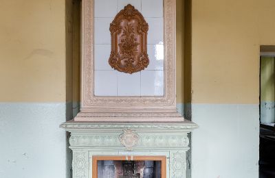 Château à vendre 77-304 Gockowo, Pałac Gockowo, Poméranie, Poêle en faïence