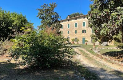 Villa historique à vendre Siena, Toscane:  RIF 2937 Blick auf Gebäude I