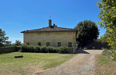 Villa historique à vendre Siena, Toscane:  RIF 2937 Haus und Zufahrt
