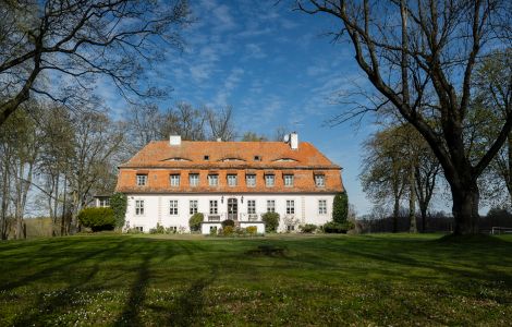 Stare Resko, Dwór - Le manoir de Stare Resko, Poméranie occidentale