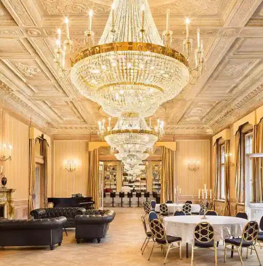 Salle du château de Beesenstedt, Allemagne