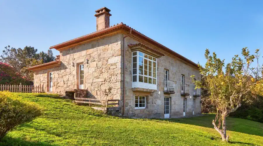 Maison en pierre en Galice