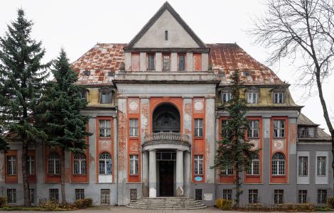 Kętrzyn, Dworcowa - Manoir abandonné en Pologne
