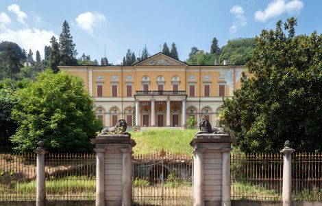 Meina, Via Sempione - Les demeures du lac Majeur : Villa Fraggiana