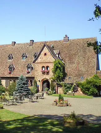 Château de Hunebourg en Alsace, France