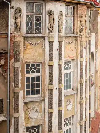 Ancien Hôtel Kaiserhof à Dzierżoniów, Basse-Silésie, Dzierżoniów, Basse-Silésie