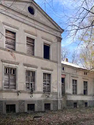 Manoir en Poméranie occidentale près de la mer Baltique, Kępica, Poméranie occidentale