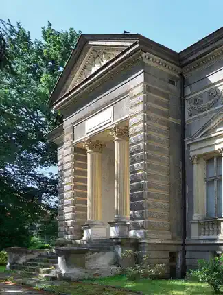 Maison de maître néoclassique avec jardin, Koszalin, Poméranie occidentale