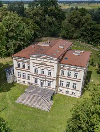 Manoir et parc à Karszew, Grande-Pologne, Karszew, Grande-Pologne