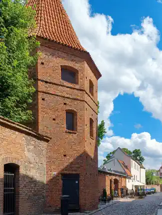 Tour fortifiée dans la vieille ville de Toruń, Toruń, Cujavie-Poméranie