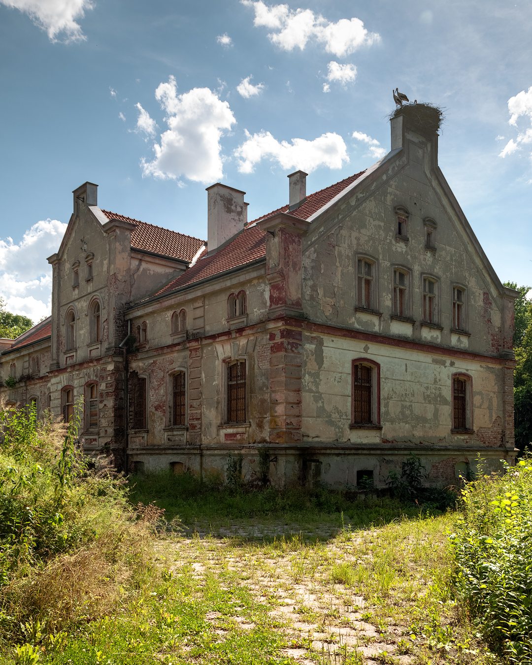 Vieux manoir en Prusse orientale: Równina Górna
