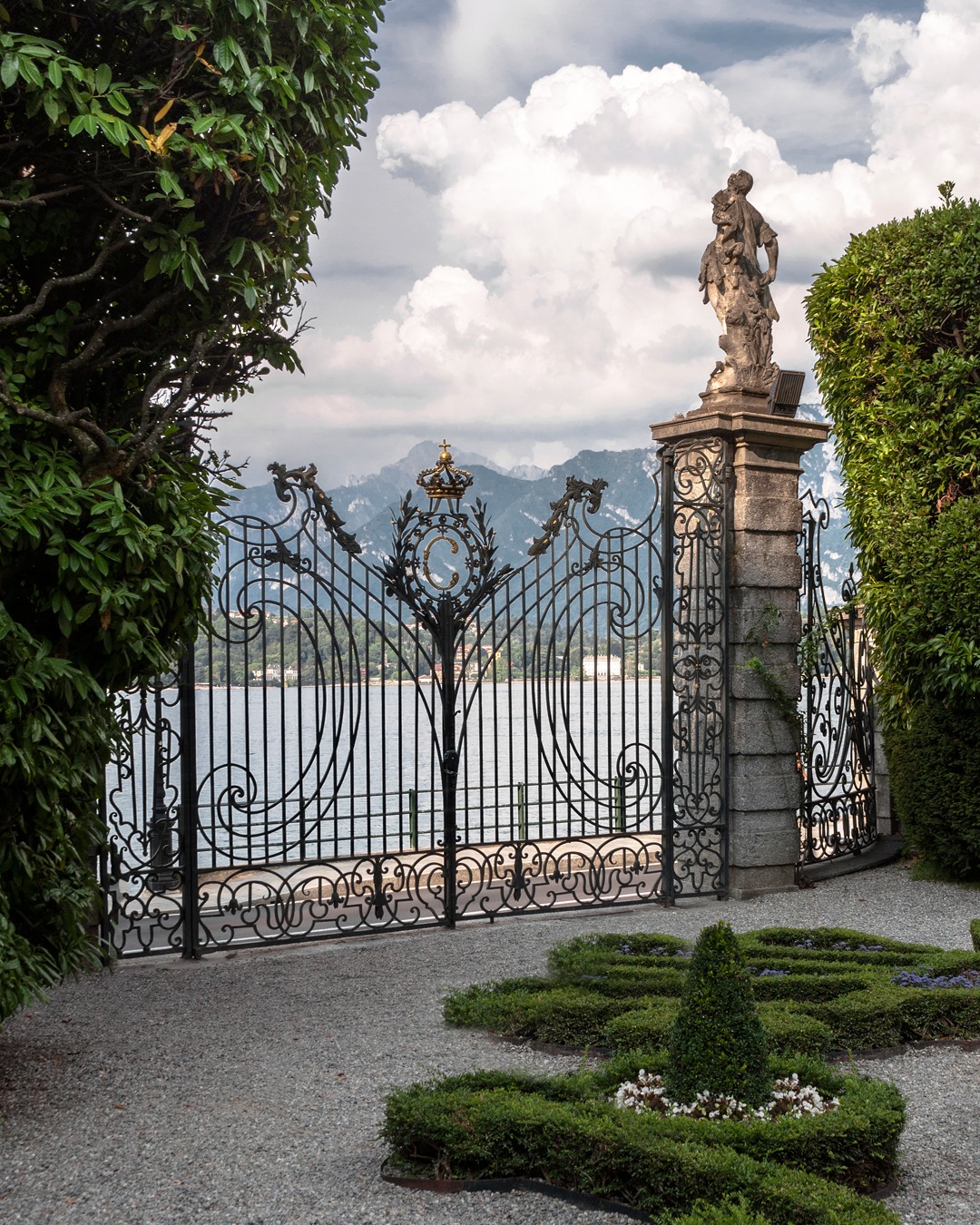 Villa Carlotta, Portail d'entrée