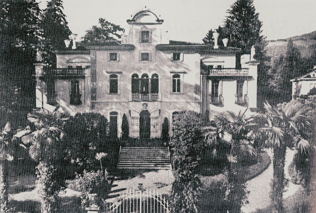 Verschwundene Villa Carlotta in Stresa, Lago Maggiore, Piemont